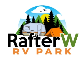 Rafter W RV Park logo design by AamirKhan