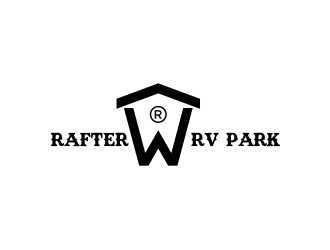 Rafter W RV Park logo design by icha_icha