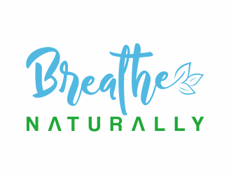 Breathe Naturally logo design by up2date