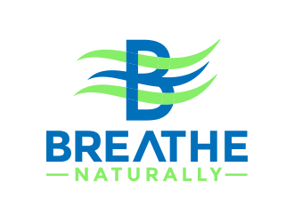 Breathe Naturally logo design by scriotx