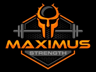 Maximus Strength logo design by DreamLogoDesign