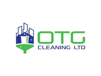 OTG Cleaning LTD logo design by adwebicon