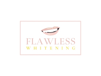 Flawless Whitening  logo design by aryamaity