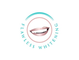 Flawless Whitening  logo design by aryamaity