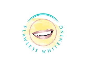 Flawless Whitening  logo design by aryamaity