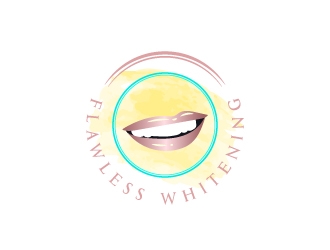 Flawless Whitening  logo design by aryamaity