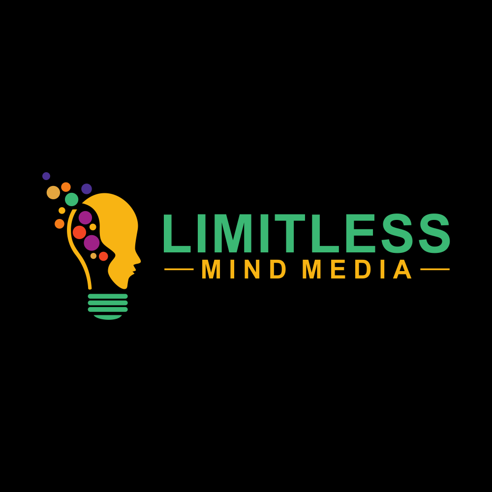 Limitless Mind Media logo design by azizah