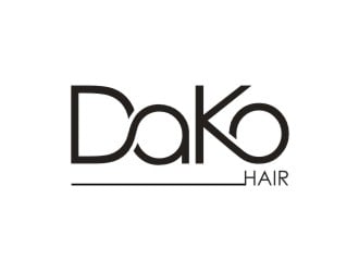 DaKo Hair logo design by maspion