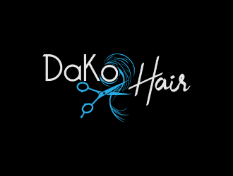 DaKo Hair logo design by nona