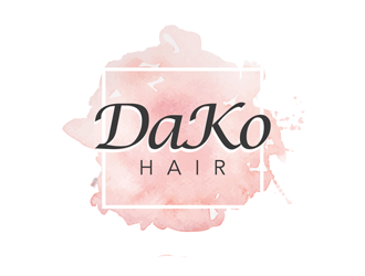 DaKo Hair logo design by kunejo