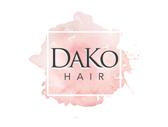 DaKo Hair logo design by kunejo