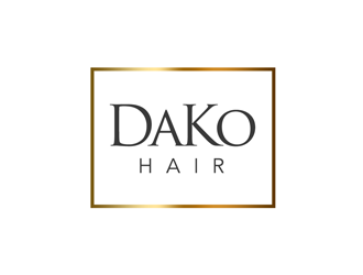 DaKo Hair logo design by kunejo