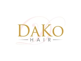 DaKo Hair logo design by lj.creative