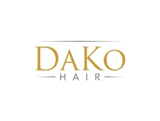 DaKo Hair logo design by lj.creative