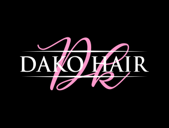 DaKo Hair logo design by done