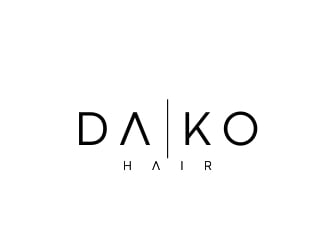 DaKo Hair logo design by Louseven