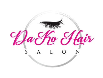 DaKo Hair logo design by Greenlight