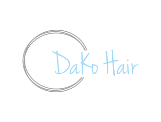 DaKo Hair logo design by Greenlight