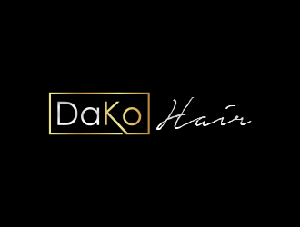 DaKo Hair logo design by bismillah