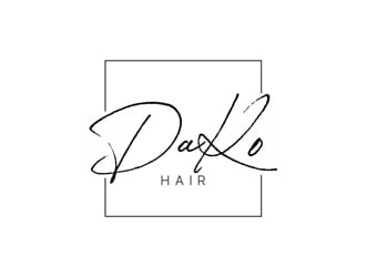 DaKo Hair logo design by Abril