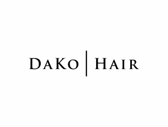 DaKo Hair logo design by hopee