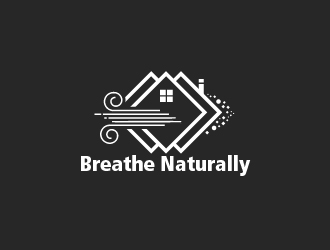 Breathe Naturally logo design by ascii