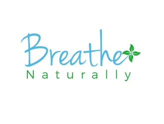 Breathe Naturally logo design by gilkkj