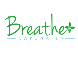 Breathe Naturally logo design by gilkkj