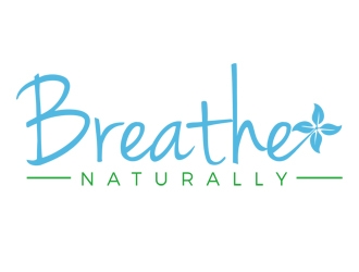 Breathe Naturally logo design by gilkkj