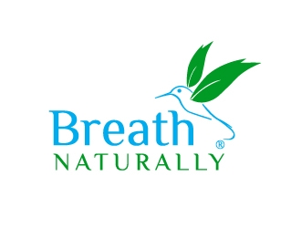 Breathe Naturally logo design by Marianne