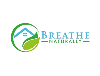 Breathe Naturally logo design by Aslam