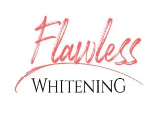 Flawless Whitening  logo design by Day2DayDesigns