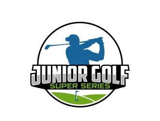 Junior Golf Super Series logo design by rizuki