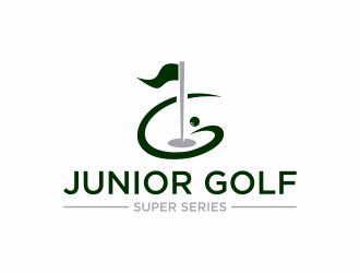 Junior Golf Super Series logo design by hopee