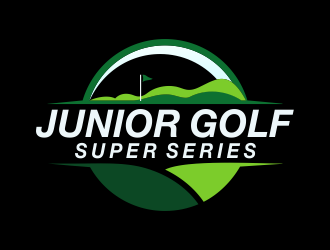 Junior Golf Super Series logo design by azizah