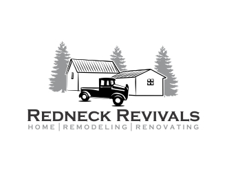 Redneck Revivals  logo design by amar_mboiss