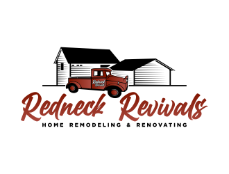 Redneck Revivals  logo design by jm77788