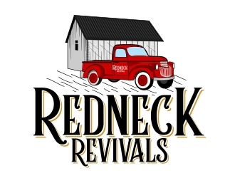 Redneck Revivals  logo design by rizuki