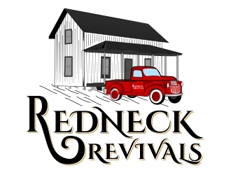 Redneck Revivals  logo design by rizuki