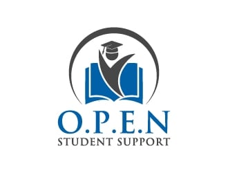 O.P.E.N Student Support logo design by Creativeminds