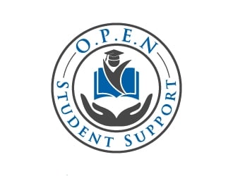 O.P.E.N Student Support logo design by Creativeminds