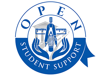 O.P.E.N Student Support logo design by 3Dlogos