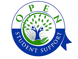 O.P.E.N Student Support logo design by 3Dlogos