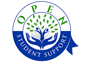 O.P.E.N Student Support logo design by 3Dlogos