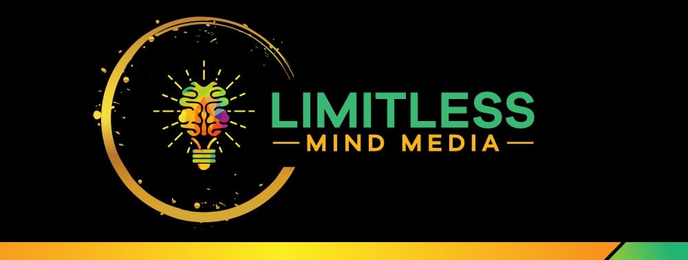 Limitless Mind Media logo design by grea8design