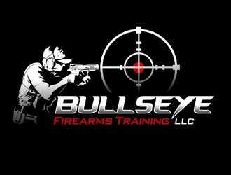 Bullseye Firearms Training LLC logo design by DreamLogoDesign