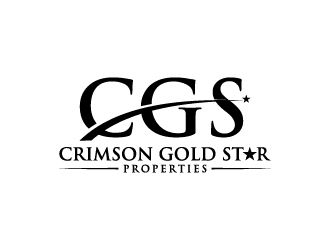 Crimson Gold Star Properties logo design by Creativeminds