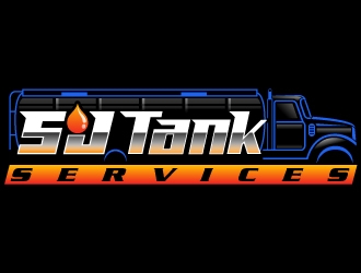 SJ Tank Services  logo design by Suvendu