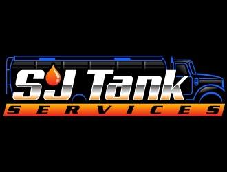 SJ Tank Services  logo design by Suvendu