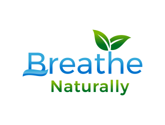 Breathe Naturally logo design by graphicstar